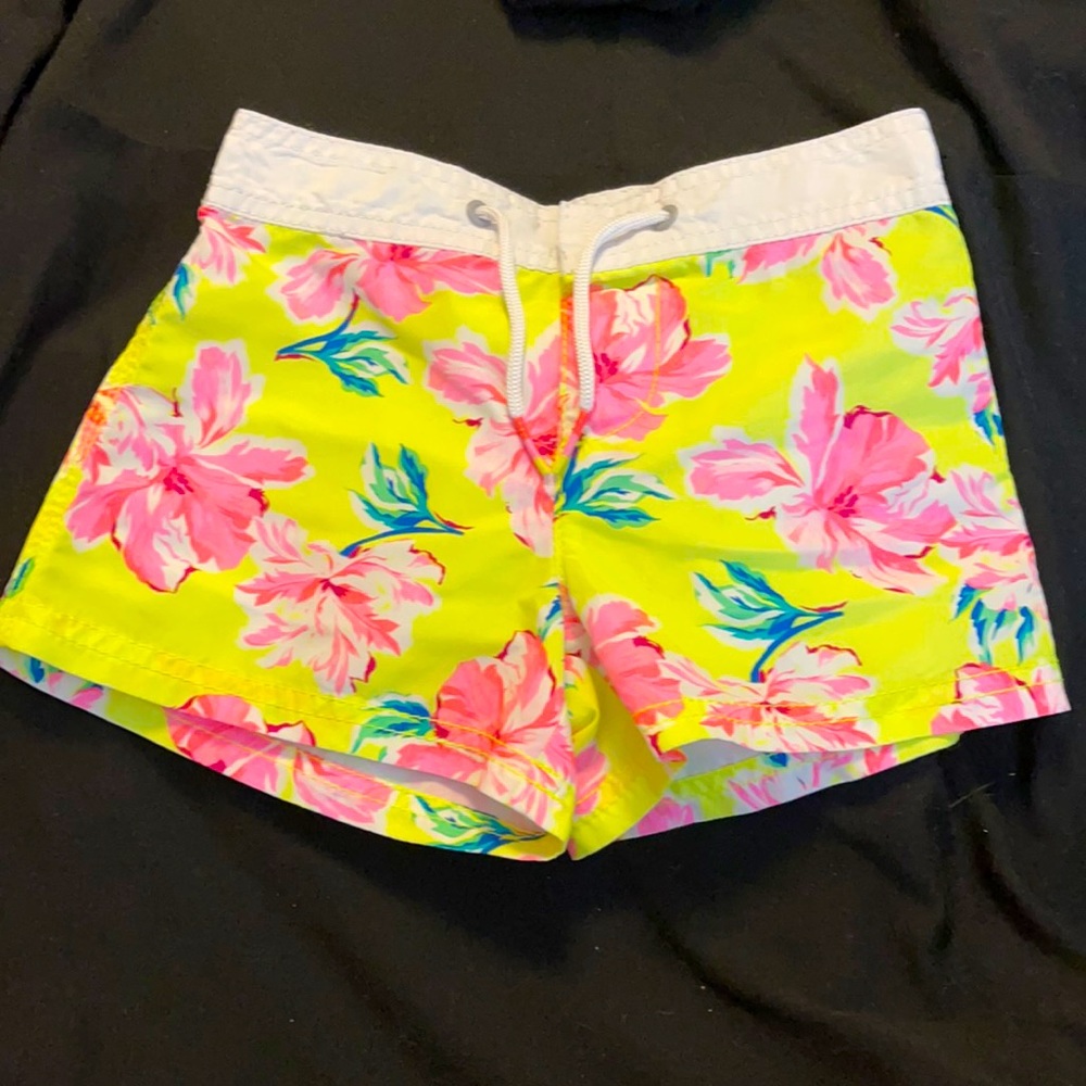 OshKosh Girls Floral Swim Shorts 4T